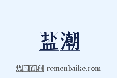 盐潮是什么意思的图片